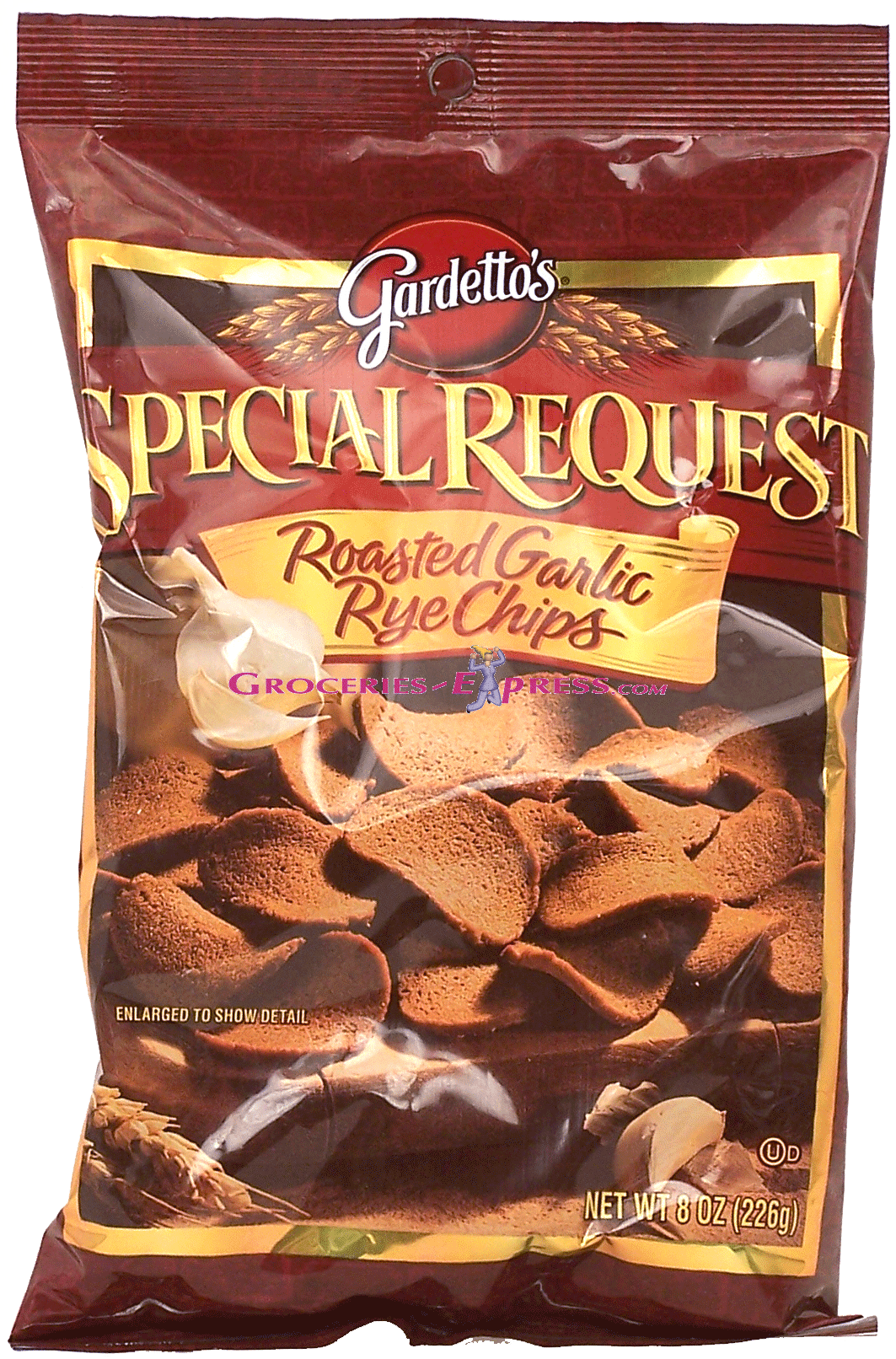 Gardetto's Special Request roasted garlic rye chips Full-Size Picture